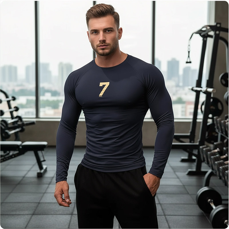 MCPW 运动健身衣服男速干上衣紧身t恤跑步训练长袖秋冬220321A,运动服/休闲服装,运动T恤,淘宝优惠券,粉丝福利购,淘宝优惠卷