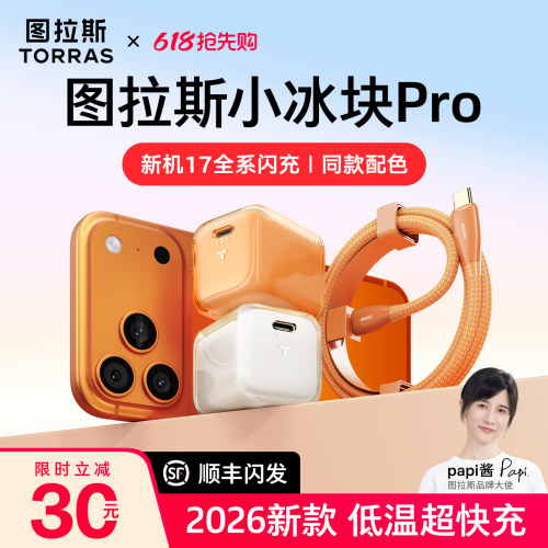 papi同款|图拉斯小冰块pro充电器