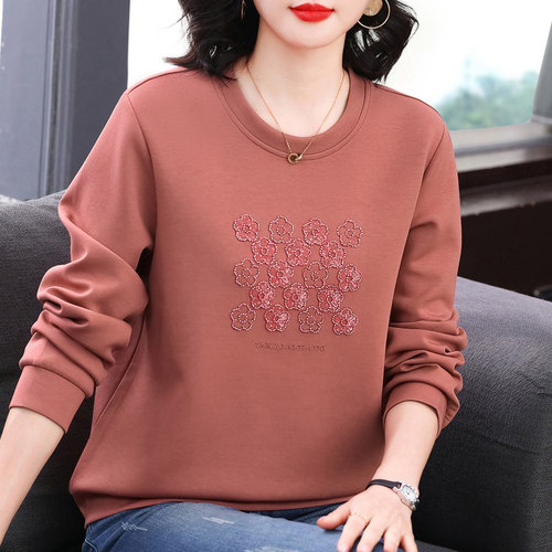 不起球不褪色不缩水宽松减龄上衣