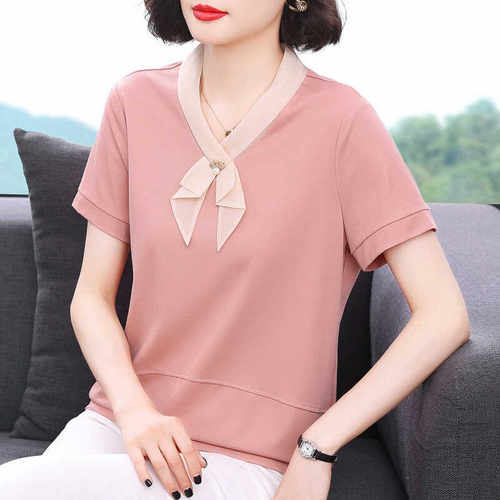 不起球不褪色不缩水减龄宽松上衣