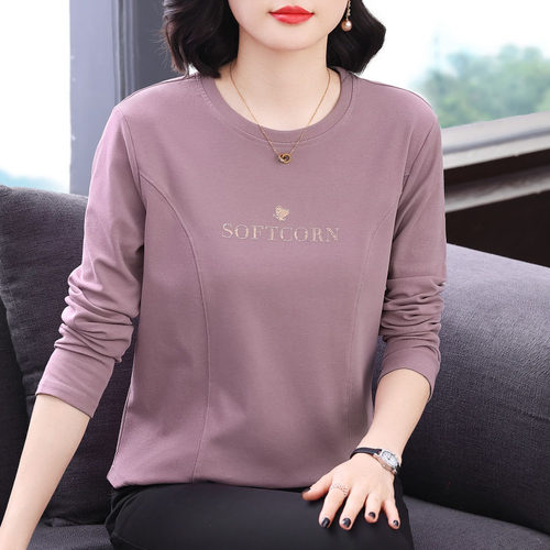 不起球不褪色不缩水宽松减龄上衣