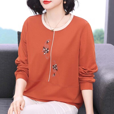 不起球不褪色不缩水宽松减龄上衣