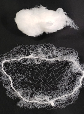 隐形发网假发发网白色发网拉开长50厘米每包20个5元进口韩国