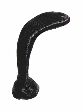 高发髻随意弯曲假发黑色古装汉服造型影楼舞台戏剧飞天发包