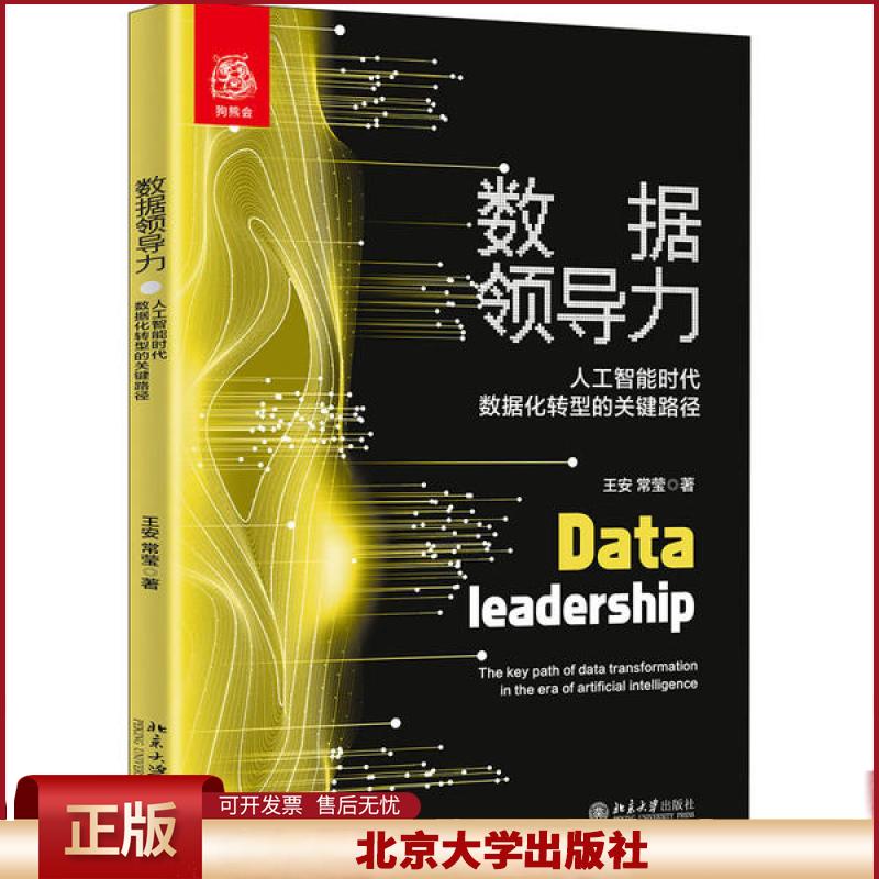 正版 数据领导力 人工智能时代数据化转型的关键路径 王安 北京大学出版社 9787301253052