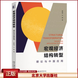 2024新书 宏观经济结构转型 理论与中国应用 郭凯明 杭静 北京大学出版社9787301355206