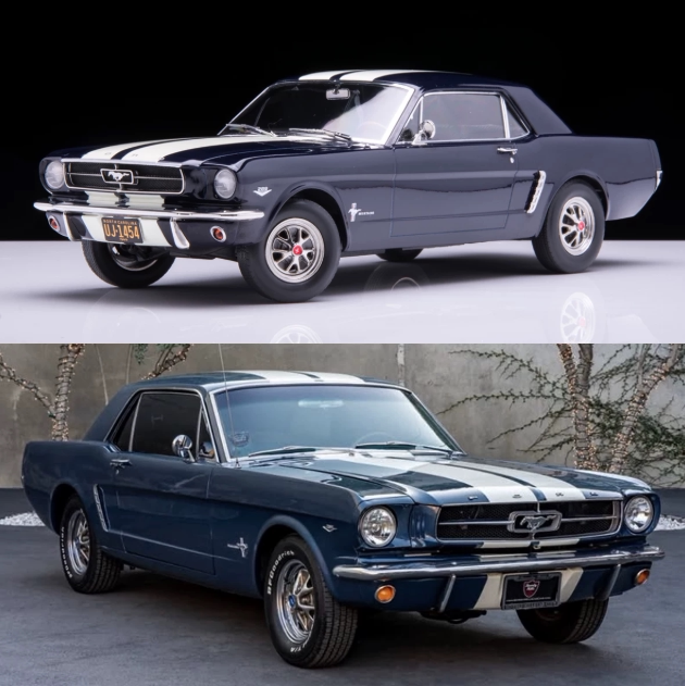 福特野马MustangCoupe1966车模