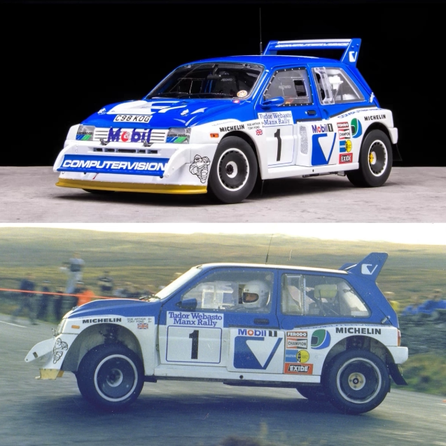 MGMetro6R4WRC19861号车模
