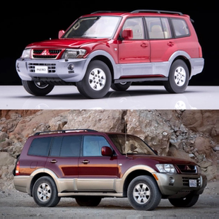 118 YC Model 三菱 帕杰罗 V73 越野车 SUV 合金汽车模型