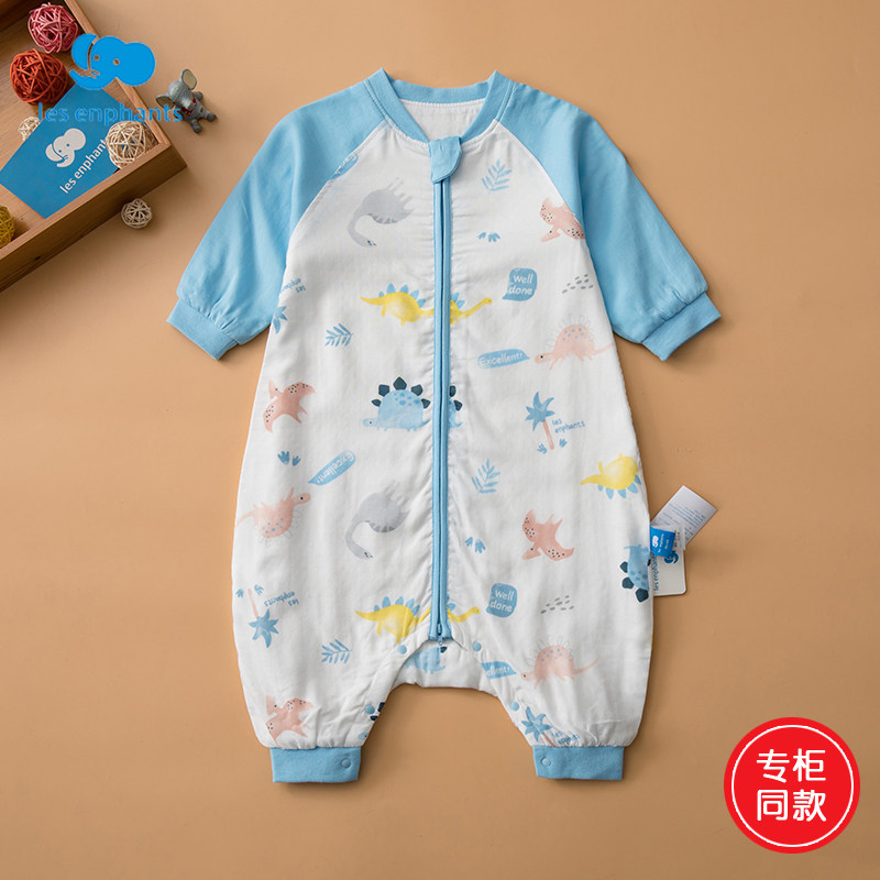 丽婴房儿童分腿睡袋夏季薄款分腿睡袋防踢被1-4岁