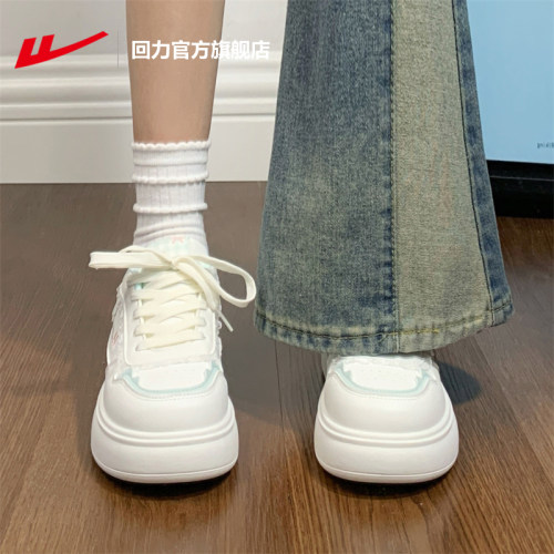 回力帆布鞋女款软底不累脚