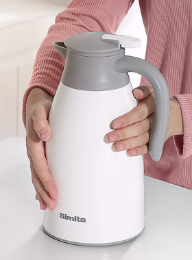 simita施密特礼品家用保温壶 定制大容量镀铜内胆保温热水玻璃瓶