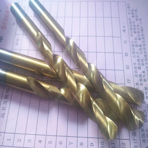 。大力沪工HSS高速钢直柄麻花钻头 镀钛麻花钻 不锈钢钻头10-14mm