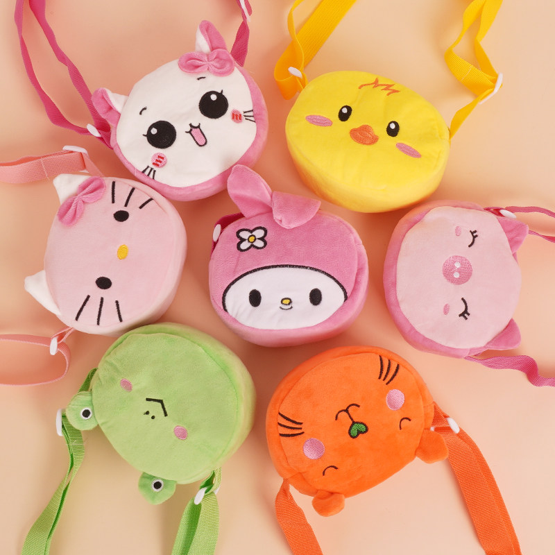 韩版迷你男女童宝宝可爱女学生单肩小包儿童零钱包斜挎卡通小背包