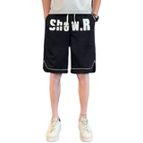 夏季男士五分裤透气男生字母短裤中裤潮流休闲裤1003-1A35P48，男装休闲裤，星座1003-1