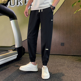 夏季男士休闲裤潮流裤子男生束脚小伙空调裤9分裤1003-1A34P48，男装休闲裤，星座1003-1