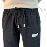 春夏新款男生白搭修身小脚裤男士束脚裤九分裤男裤1003-1A11P48，男装休闲裤，星座1003-1