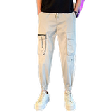 春季小脚裤男潮牌裤子24新款男裤夏款九分裤潮流裤子1003-1A27P48，男装休闲裤，星座1003-1
