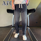 秋季潮流男生直筒牛仔裤男士潮流水洗长裤休闲裤1003-1A56P55，男装牛仔裤，星座1003-1