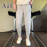秋季新款男士加厚潮流卫裤男生痞帅网红男长裤1003-1A53P58，男装休闲裤，星座1003-1