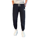 冬款男士潮流卫裤男生时尚美式加绒小脚休闲裤长裤1003-169P68，男装休闲裤，星座1003-1