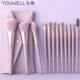 12支化妆刷套装 眼影散粉腮红刷修容晕染刷刀锋初学者全套刷子工具