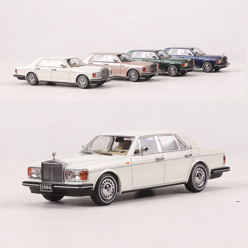 GFCC 1:64 1994劳斯莱斯银刺Silver Spur经典老爷车 仿真合金车模