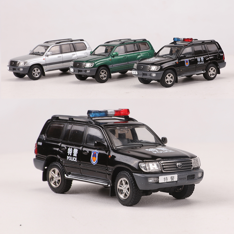GCD 1:64丰田酷路泽LC100仿真合金汽车模型收藏摆件