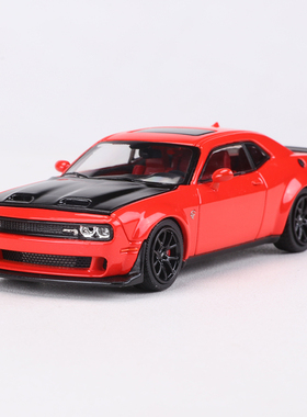Stance Hunters SH 1:64道奇Hellcat地狱猫SRT 仿真合金汽车模型