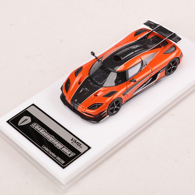 VMB 1:64柯尼塞格Koenigsegg one1仿真树脂汽车模型收藏