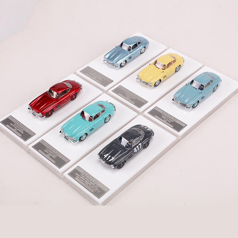 MY64 1:64 1954奔驰300SL经典老爷车W198树脂汽车模型收藏