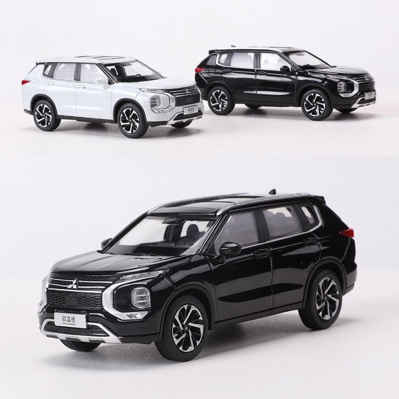 原厂1:43广汽三菱欧蓝德OUTLANDER SUV 2023款仿真合金汽车模型