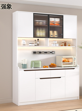 厨房餐边柜储物柜现代简约轻奢备餐柜酒柜客厅靠墙收纳茶水柜G309