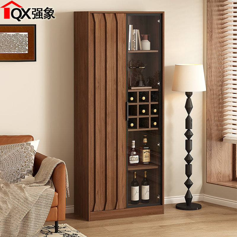 新款中古风酒柜客厅靠墙展示柜