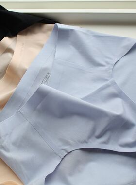 推荐~客供凉感网眼夏季无痕女内裤 出口韩单中低腰速干透气三角裤