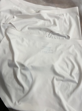 裸感无痕日单 外贸出口冰丝夏一片式纯色中腰不勒腿女内裤棉裆A4