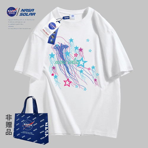 NASA联名款百搭青春休闲透气短袖