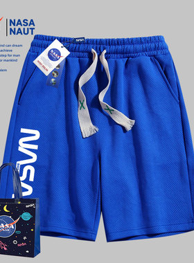 NASA SOLAR男女短裤休闲五分裤夏2026年官方同款新款潮牌运动户外