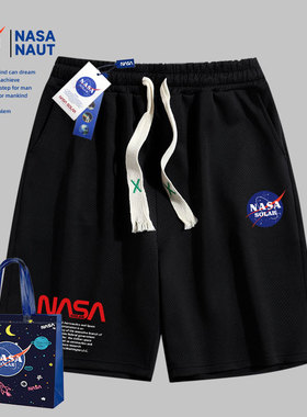 NASA SOLAR联名潮牌男女休闲短裤新款裤子五分裤夏季官方运动户外