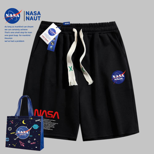 NASA联名短裤户外潮牌休闲