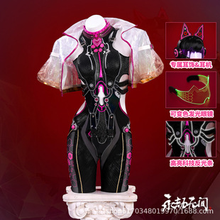 漫之境 永劫无间玉玲珑2674暗夜狂掠cos服游戏二次元套装工厂直发