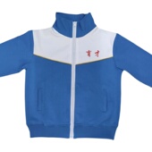 秋冬北京育才蓝色红色外套加绒加厚校服校裤 男女同款