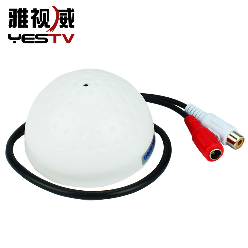 监控摄像机专用高保真音频采集器高清低噪探头半球型高灵敏拾音器|msdalam kategori elektronik/Electrician, Pemantauan peralatan dan sistem, pengetahuan bunyi/pengumpul bunyi - dari Buy2taobao.com untuk memberikan perkhidmatan ejen Taobao profesional membeli