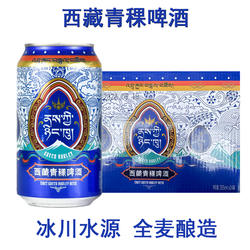 西藏拉萨青稞啤酒355ml*12罐 24罐装 罐装 包邮 青稞啤酒西藏特产