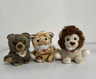 意大利trudi狮子公仔钥匙扣可爱包包挂件毛绒玩具儿童生日礼物