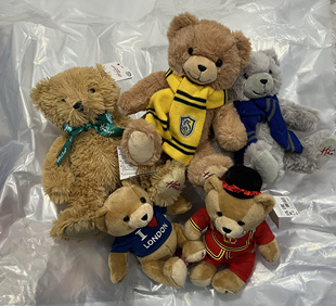 现货正品 哈姆雷斯Hamleys禧年熊宝泰迪熊毛绒玩偶男女生日礼物