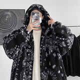 冬季新款港风大皂风腰果花羊羔毛棉衣M6688，男装棉衣，电商A132（原电商B245）