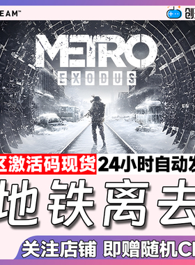 Steam正版游戏 地铁离去 Metro Exodus 国区激活码 现货秒发