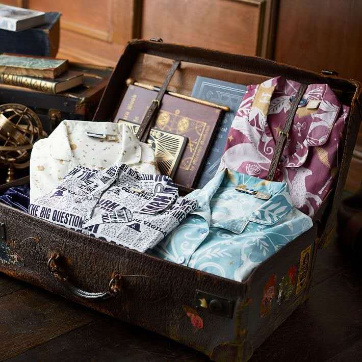 哈利波特全棉复古睡衣套装