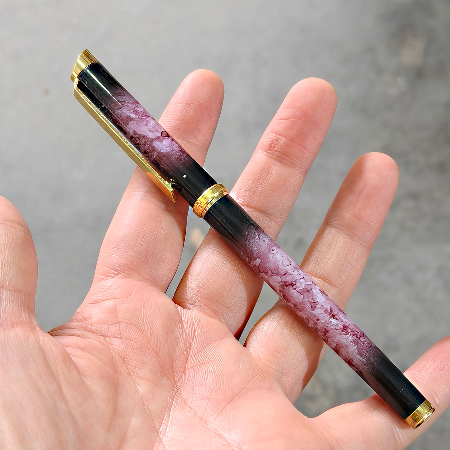 老库存永生幸福523钢笔明尖刚笔配件大铱粒96年金属杆清仓品包邮